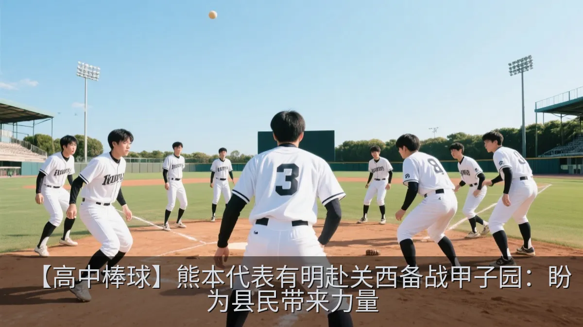 【高中棒球】熊本代表有明赴关西备战甲子园：盼为县民带来力量